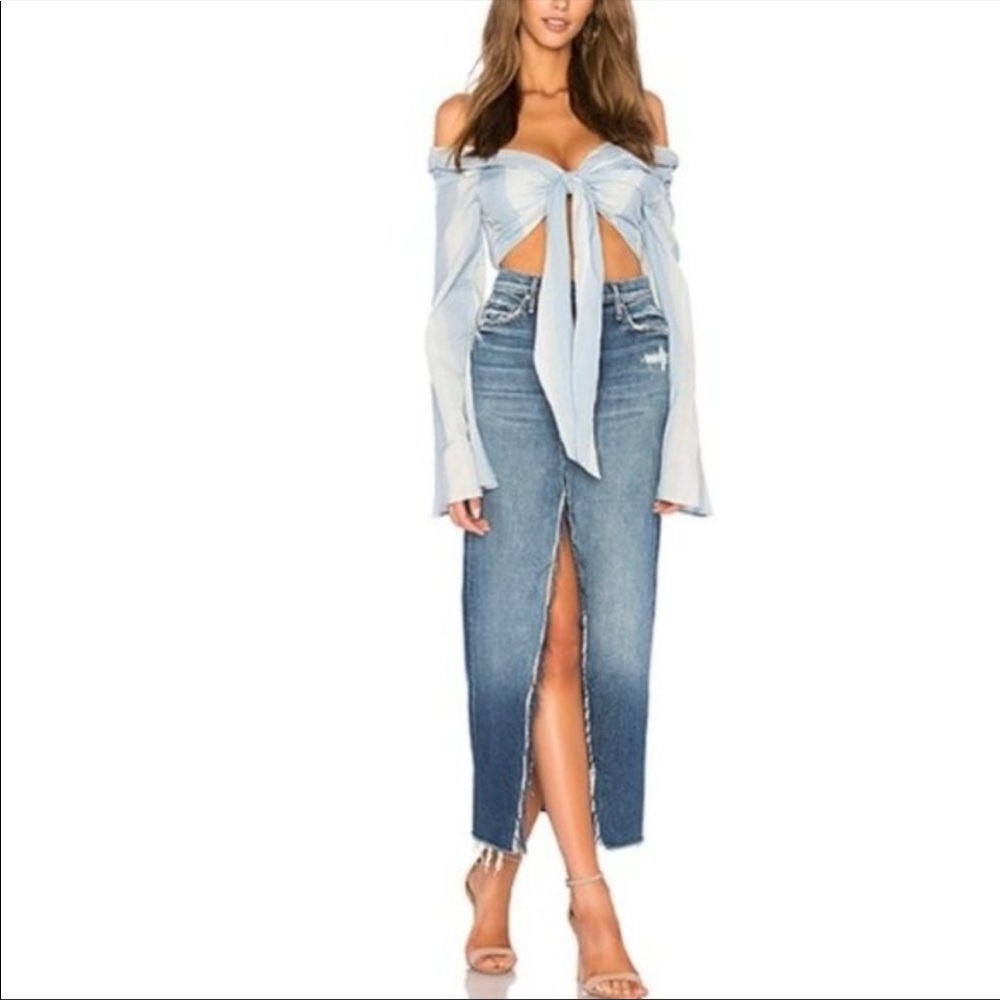 Womens Mother Superior The Sacred Slit Maxi Your Treat or Mine Skirt